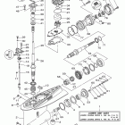 LF250BTXR/LF250BTUR Lower casing drive 3