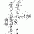 LZ200TXR Crankshaft  piston