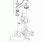 VZ250FTLR Fuel pump drive gear