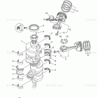 F350AET1X Crankshaft Piston