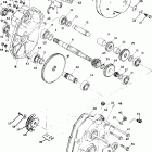 W918527 TRAIL BOSS 250 Gearcase assembly trail boss