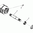 W918727 BIG BOSS 6X6 Front tightener assembly-pn 1380024