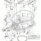 F250BTXR/F250BTUR Bottom cowling 1