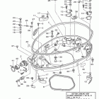 F350TXR/F350TUR Bottom cowling 1