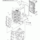 F40JEA/F40LEHA/F40LA/F40JEHA Цилиндр и картер 2