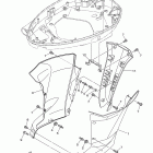 LF300TXR/LF300TUR Bottom cowling 3