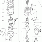 LF300TXR/F300TUR/F300TXR/LF300TUR ПУСКОВОЙ ЭЛЕКТРОДВИГАТЕЛЬ