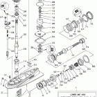 LZ200TXR-2/Z200TXR-20 Lower casing drive 3 lz200