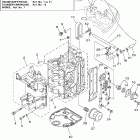 F40BMJH/F40BEJR/F40BTLR/F40BMLH Цилиндр и картер 1