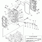 F40BMJH/F40BEJR/F40BTLR/F40BMLH Цилиндр и картер 2