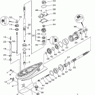 F50TLR-200/F60TJR-200/F60TLR-200 Корпус редуктора 1