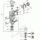 50TLR-2008 Crankshaft  piston