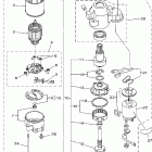 F50TLR-200/F60TJR-200/F60TLR-200 ПУСКОВОЙ ЭЛЕКТРОДВИГАТЕЛЬ