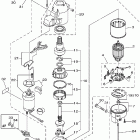 F75TLR-200/F90TJR-200/F90TLR-200/F90TXR-200 ПУСКОВОЙ ЭЛЕКТРОДВИГАТЕЛЬ