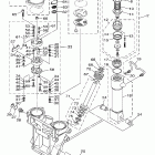 LF225TXR-2/LF200TXR-2/F225TXR-20/F200TXR-20 Power trim & tilt assy 1
