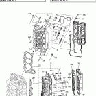 LF225TXR-2/LF200TXR-2/F225TXR-20/F200TXR-20 Цилиндр и картер 2