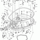 LF250TUR-2/F250TXR-20/F250TUR-20/LF250TXR-2 Bottom cowling 1