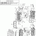 LF250TUR-2/F250TXR-20/F250TUR-20/LF250TXR-2 Цилиндр и картер 2