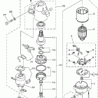 LF250TUR-2/F250TXR-20/F250TUR-20/LF250TXR-2 ПУСКОВОЙ ЭЛЕКТРОДВИГАТЕЛЬ