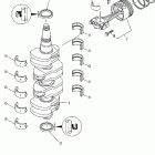 F115TXR-20/F115TLR-20/LF115TXR-2/F115TJR-20 Коленчатый вал и Поршень
