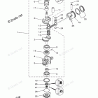 25ESR Crankshaft Piston
