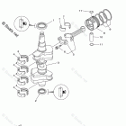 F40BTLR Crankshaft Piston