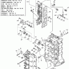 F115TJR-20/F115TXR-20/F115TLR-20/LF115TXR-2 Цилиндр и картер 1