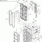 F115TJR-20/F115TXR-20/F115TLR-20/LF115TXR-2 Цилиндр и картер 2