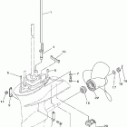 F15CMSH-20/F15CELH-20/F20ELH-200/F20ESR-200/F15CPLH-20/F20ESH-20 Корпус редуктора 2