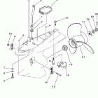 F225TXR-20/F200TXR-20/LF225TXR-2/LF200TXR-2 Корпус редуктора 2