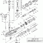 F225TXR-20/F200TXR-20/LF225TXR-2/LF200TXR-2 Lower casing drive 3