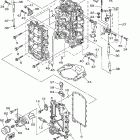 F250TUR-20/LF250TXR-2/LF250TUR-2/F250TXR-20 Цилиндр и картер 1