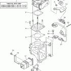 F250TUR-20/LF250TXR-2/LF250TUR-2/F250TXR-20 Корпус дроселя в сборе