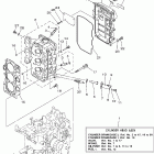 F40TLR-200/F40EJR-200/F40MJH-200/F40MSH-200/F40MLH-200 Цилиндр и картер 2