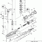 F75TLR-200/F90TLR-200/F90TXR-200/F90TJR-200 Корпус редуктора 1