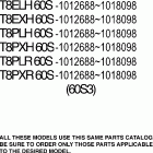 T8EXH-2007/T8PXH-2007/T8ELH-2007/T8PLR-2007/T8PXR-2007/T8PLH-200 Модель
