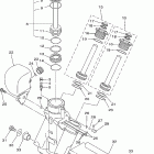 115TLR/115TXR Power trim & tilt assy 1