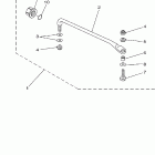 25ELH/25ELR/25ESH/25MLH/25ESR/25MSH Рулевая тяга