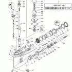 63P-1029405~1049286 LF150TXR 64P-1003507~1006748 LF150TXR/F150TX Lower casing drive 1 f150