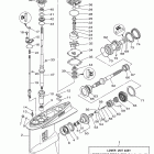 63P-1029405~1049286 LF150TXR 64P-1003507~1006748 LF150TXR/F150TX Lower casing drive 3 lf150