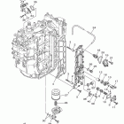 63P-1029405~1049286 LF150TXR 64P-1003507~1006748 LF150TXR/F150TX Cylinder crankcase 3