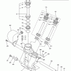 63P-1029405~1049286 LF150TXR 64P-1003507~1006748 LF150TXR/F150TX Цилиндр гидроподъема 1