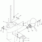 F15PLHE/F15PLRE Корпус редуктора 2