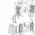 F250TXR-20/LF250TUR-2/LF250TXR-2/F250TUR-20 Цилиндр и картер 2