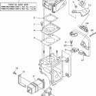 F250TXR-20/LF250TUR-2/LF250TXR-2/F250TUR-20 Корпус дроселя в сборе
