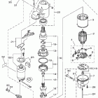 LF115TXR-2/F115TLR-20/F115TJR-20/F115TXR-20 ПУСКОВОЙ ЭЛЕКТРОДВИГАТЕЛЬ