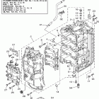 LF150TXR-2/F150TXR-20/F150TLR-20 Цилиндр и картер 1
