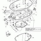 LF150TXR/F150TXR/F150TLR Нижний обтекатель
