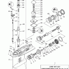 LF150TXR/F150TXR/F150TLR Lower casing drive 3 lf150