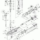 LZ250TXR-2/Z250TUR-20/Z250TXR-20/LZ250TUR-2 Lower casing drive 1 z250